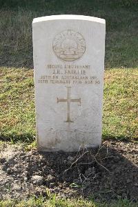 Ismailia War Memorial Cemetery - Fairlie, John Raymond